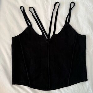 Anthropologie Black Strappy Camisole
